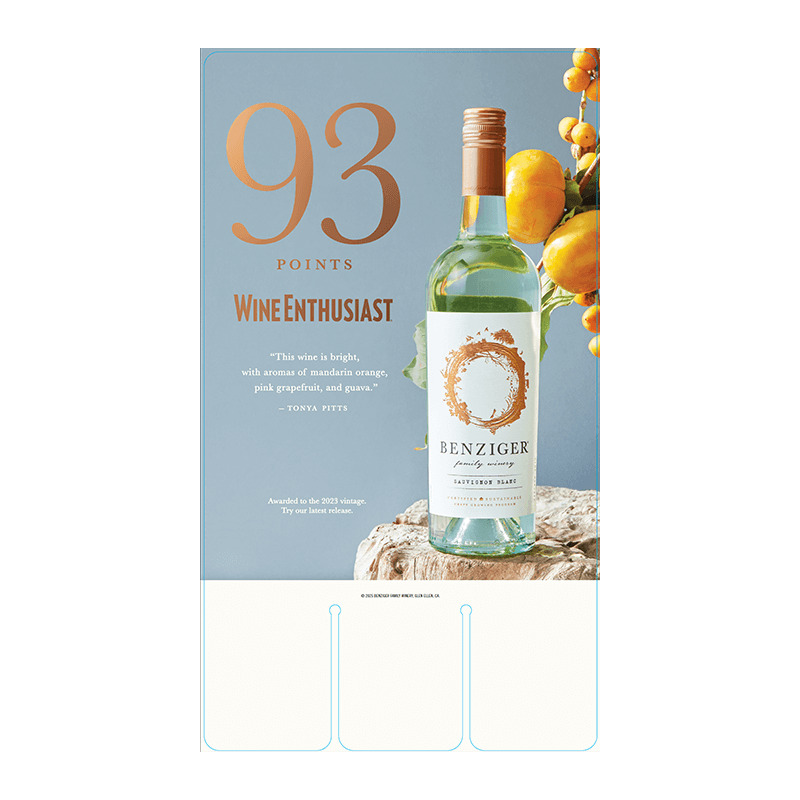 Benziger Quality Scores Case Card