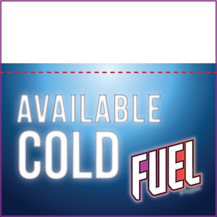 Fuel by Franzia 2026 Flow Shelf Tag
