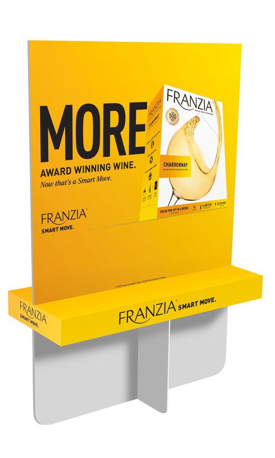 Franzia Smart Move Case Header - Chardonnay