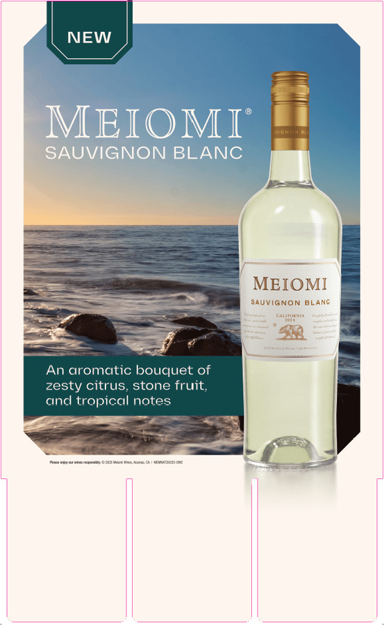 Meiomi Sauvignon Blanc Launch Case Card Consolidator