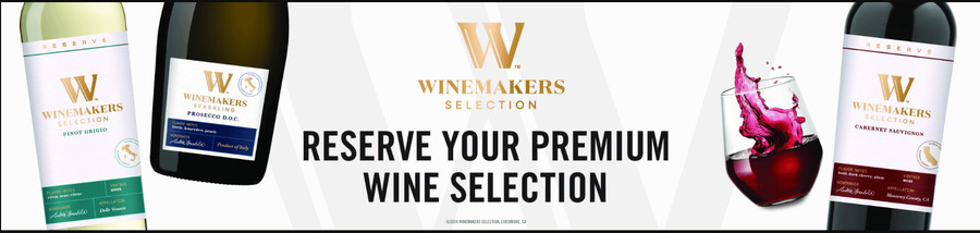 Winemakers Evergreen Endcap Header - Reserve