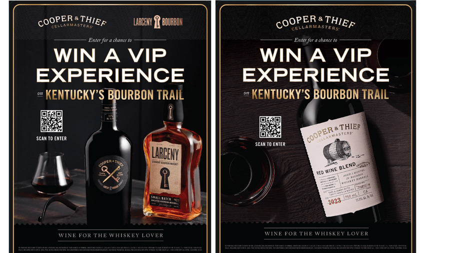 Cooper & Thief Bourbon Trail Sweepstakes Case Talker