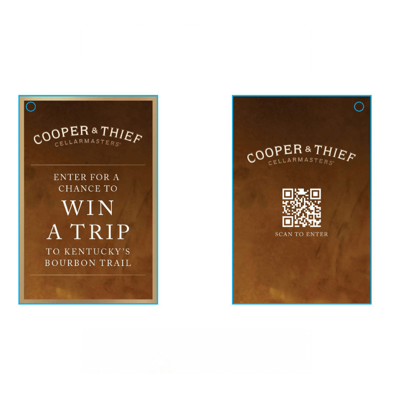 Cooper & Thief Bourbon Trail Sweeps String Bottle Necker
