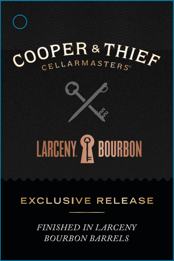 Cooper & Thief Napa Red Blend Larceny Launch String Necker