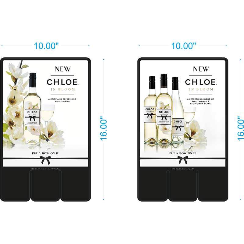 Chloe in Bloom Case Card - 10 x 16
