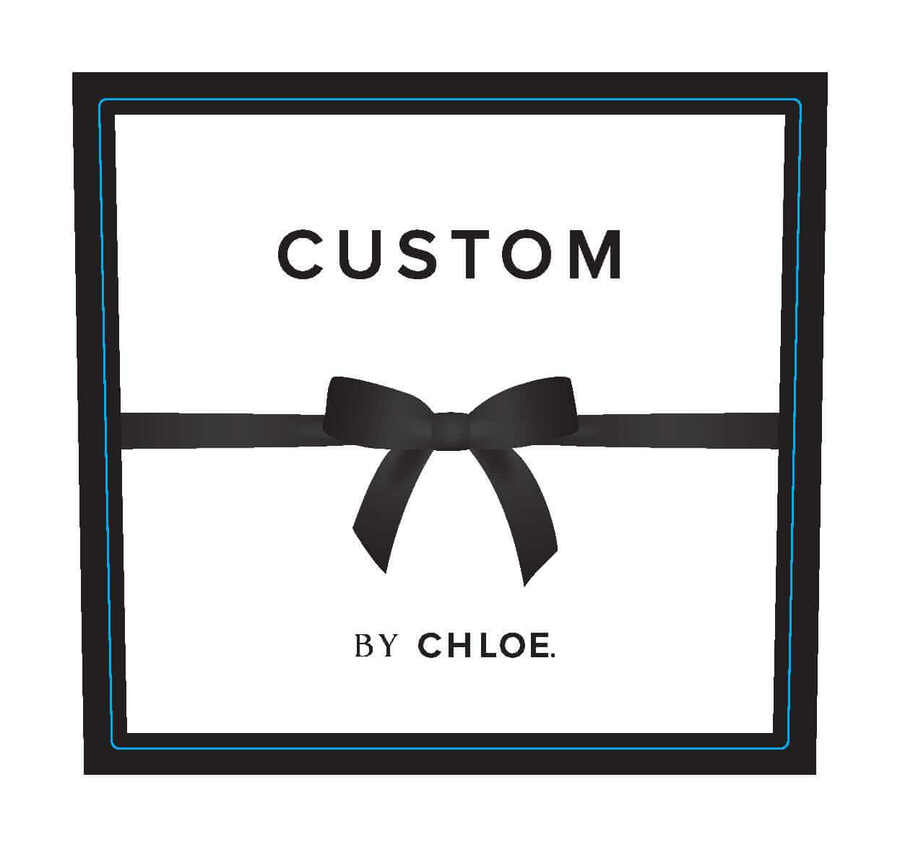 Chloe Bottle Labels - Claret - Custom Labels - Ready To Print