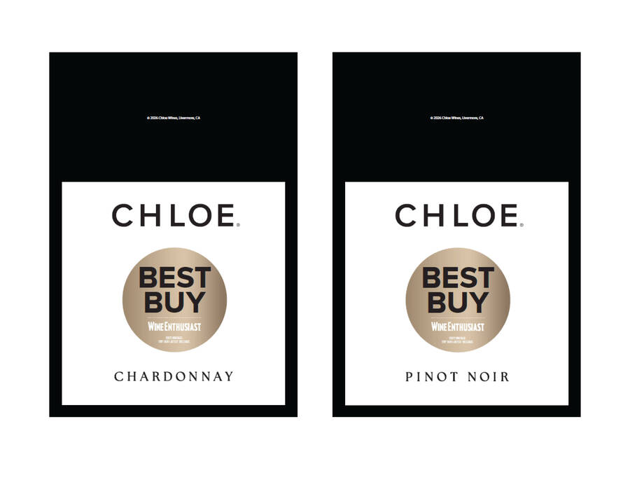 Chloe Put a Bow on the Best Shelf Talker - Pinot Noir