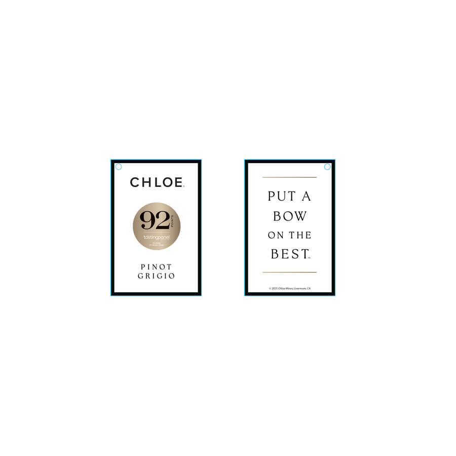 Chloe Put a Bow on the Best String Bottle Necker - Pinot Grigio Consolidator Inventory