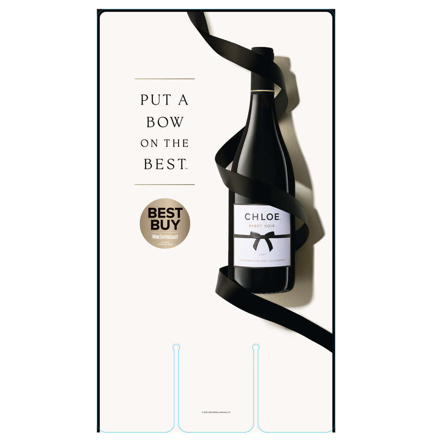 Chloe Put A Bow On The Best Case Card - Pinot Noir