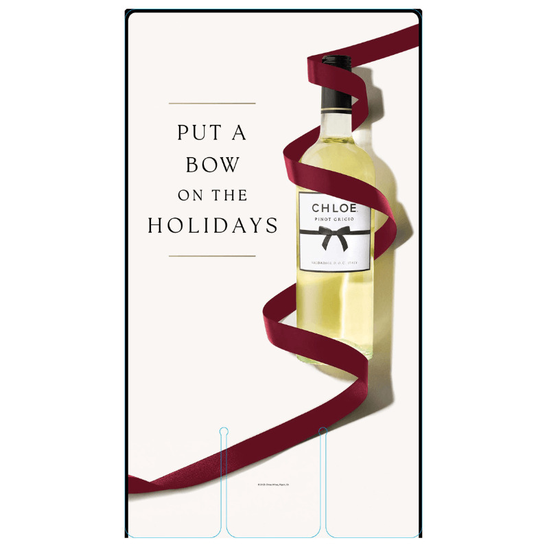 Chloe Put a Bow on the Holidays Case Card