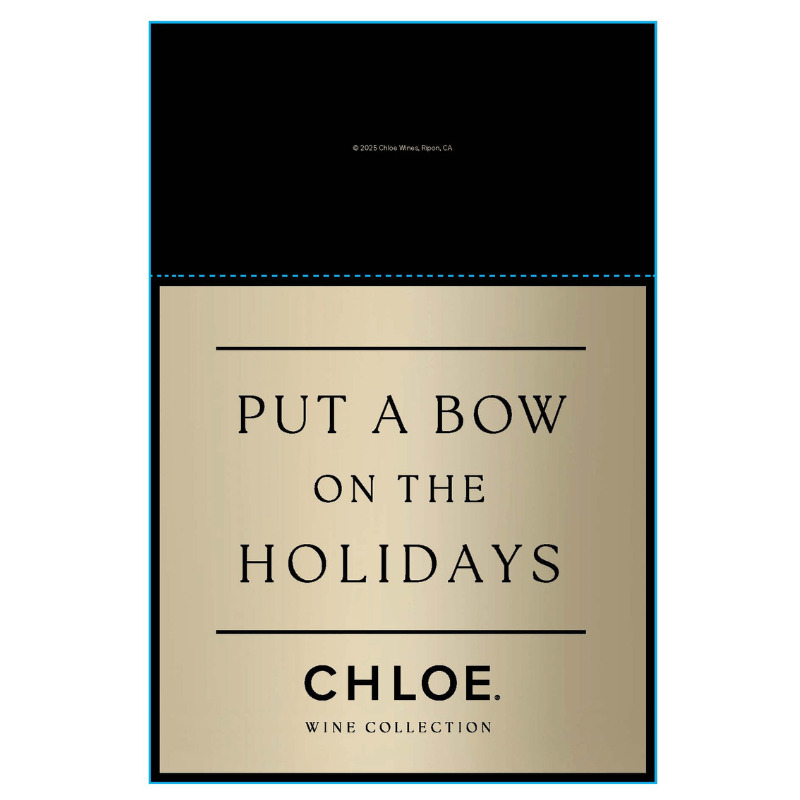 Chloe Put a Bow on the Holidays Shelf Talker