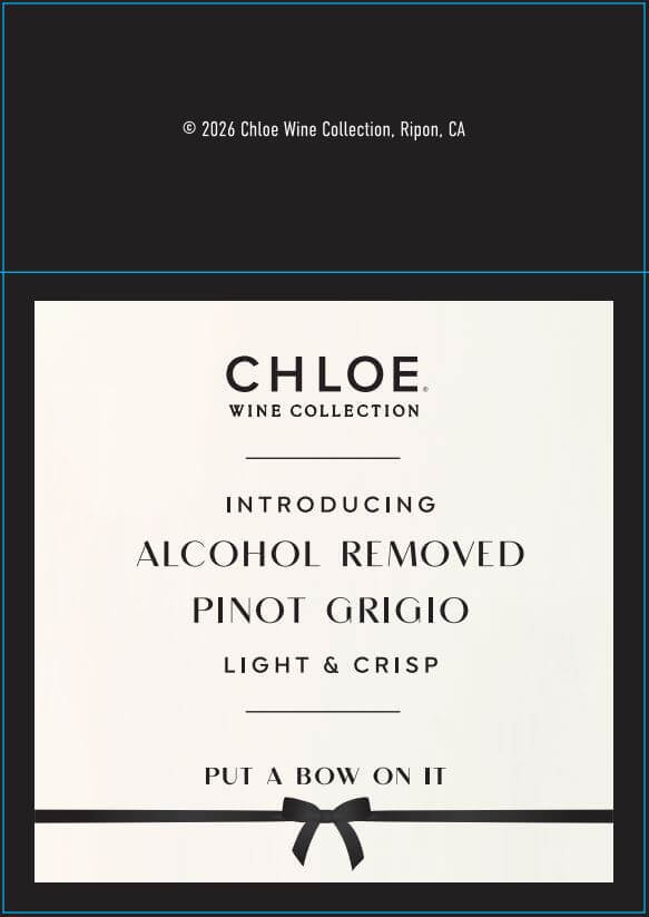 Chloe Non-Alcohol Launch Shelf Talker