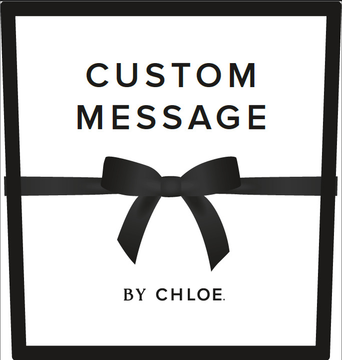 Chloe Bottle Labels - 187ML - Custom
