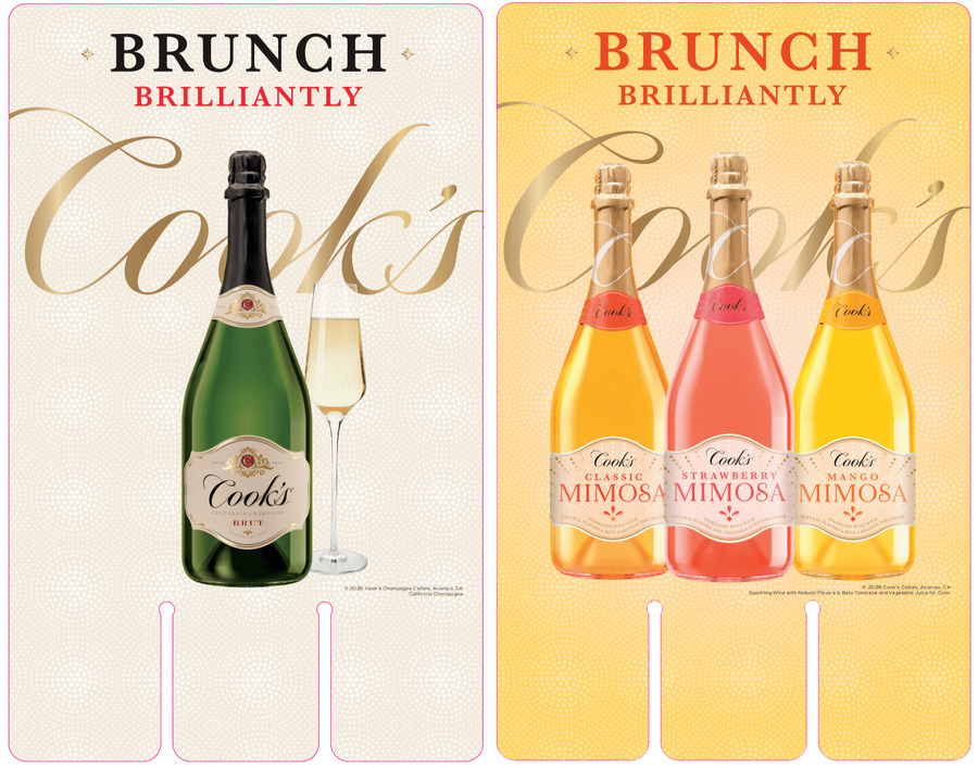 Cook's Brunch Double Sided Case Card - 10 x 16