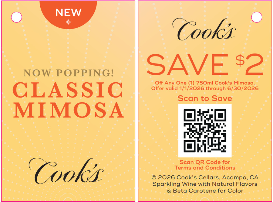 Cook's Classic Mimosa Launch String Bottle Necker