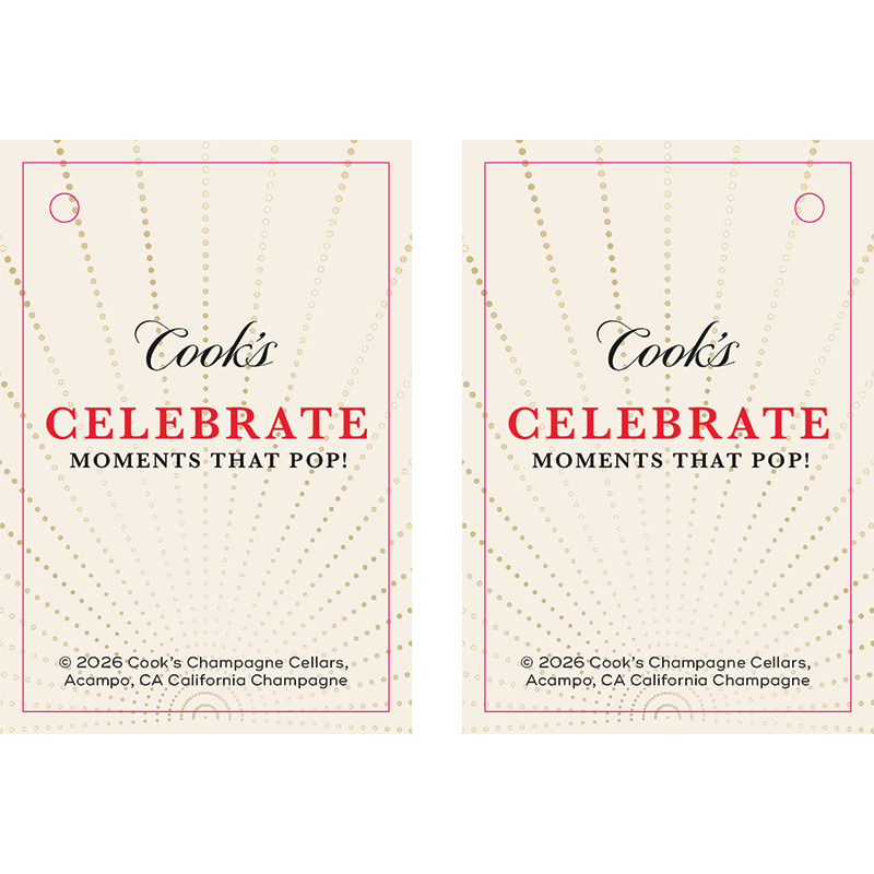 Cook's 2026 Flow String Bottle Talker - Brut