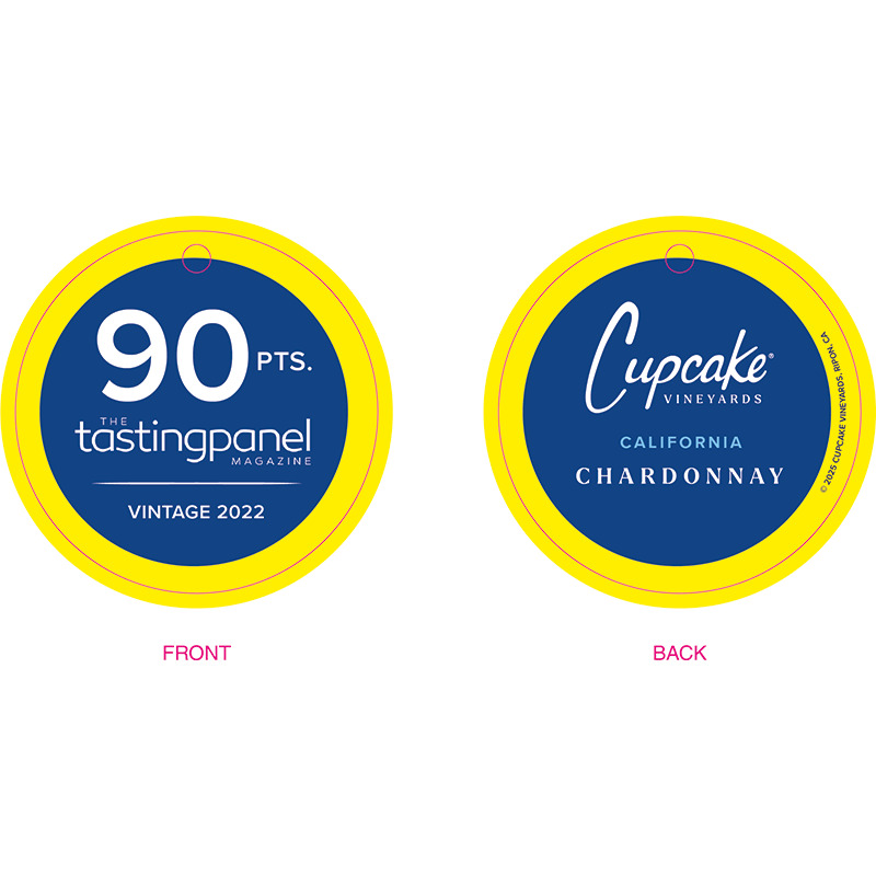 Cupcake Quality String Bottle Necker - Chardonnay