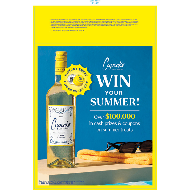 Cupcake Win Your Summer Case Talker