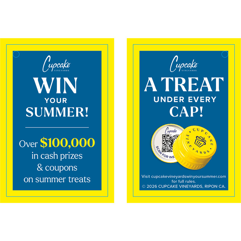 Cupcake Win Your Summer String Bottle Necker