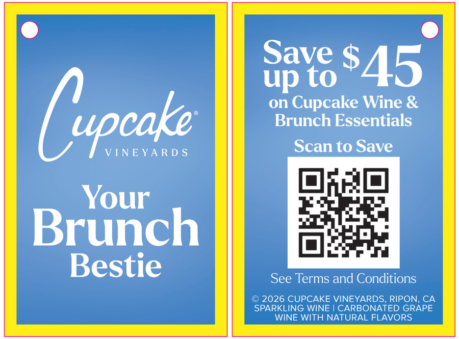 Cupcake Brunch String Bottle Necker