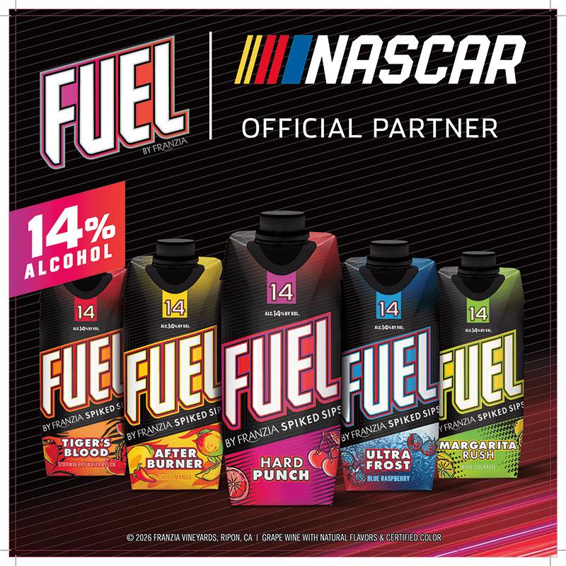 Fuel 2026 Nascar Flow Double Sided Floor Cling - Family Shot