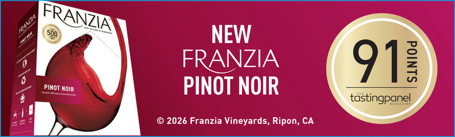 Franzia Tasting Panel Shelf Strip - Pinot Noir