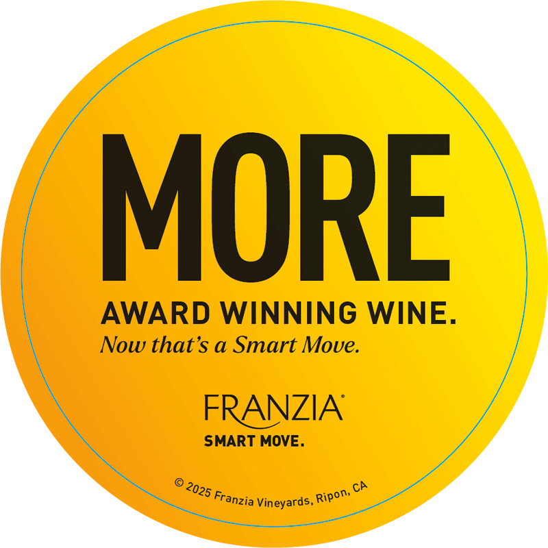Franzia Smart Move Sticker - Chardonnay