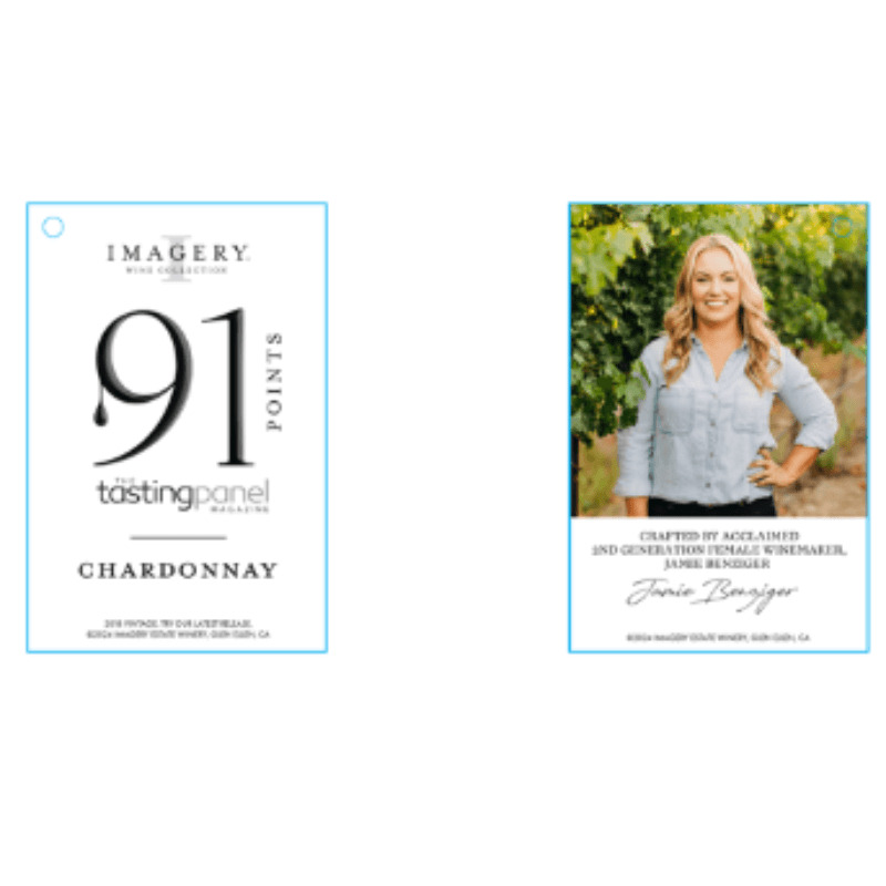 Imagery Quality String Bottle Necker Chardonnay