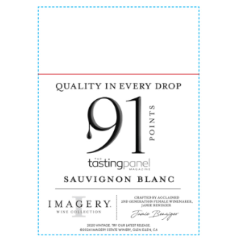 Imagery Quality Shelf Talker - Sauvignon Blanc