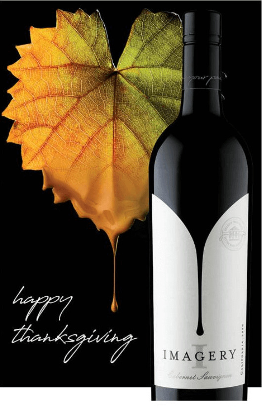 Imagery On-Prem Thanksgiving Card - Cabernet Sauvignon