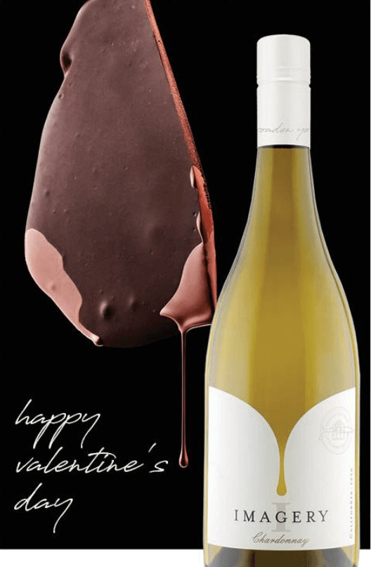 Imagery On-Prem Valentines Day Card - Chardonnay
