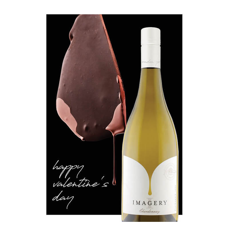Imagery Valentines Day Card - Chardonnay