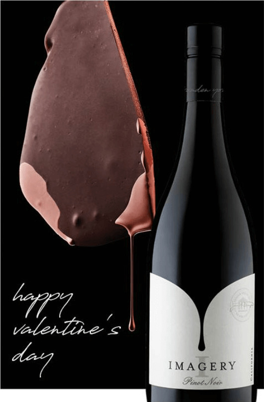 Imagery On-Prem Valentines Day Card - Pinot Noir