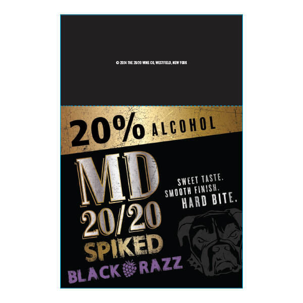 MD 20/20 Spiked! Shelf Talker
