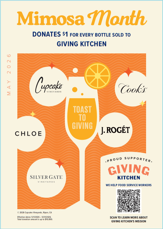 Mutibrand Mimosa Menu Insert - All Brands