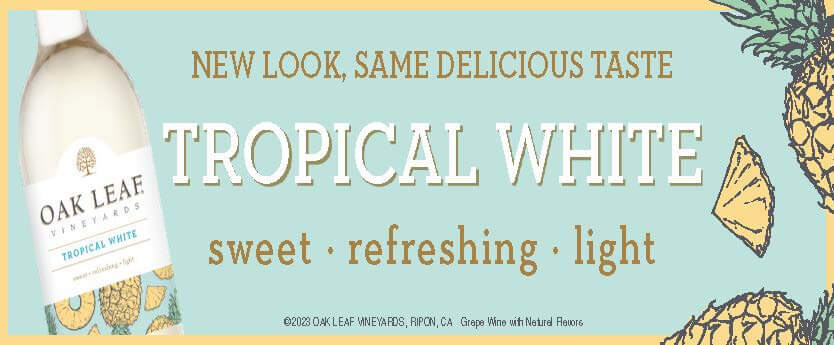 Oak Leaf Shelf Strip - Tropical White