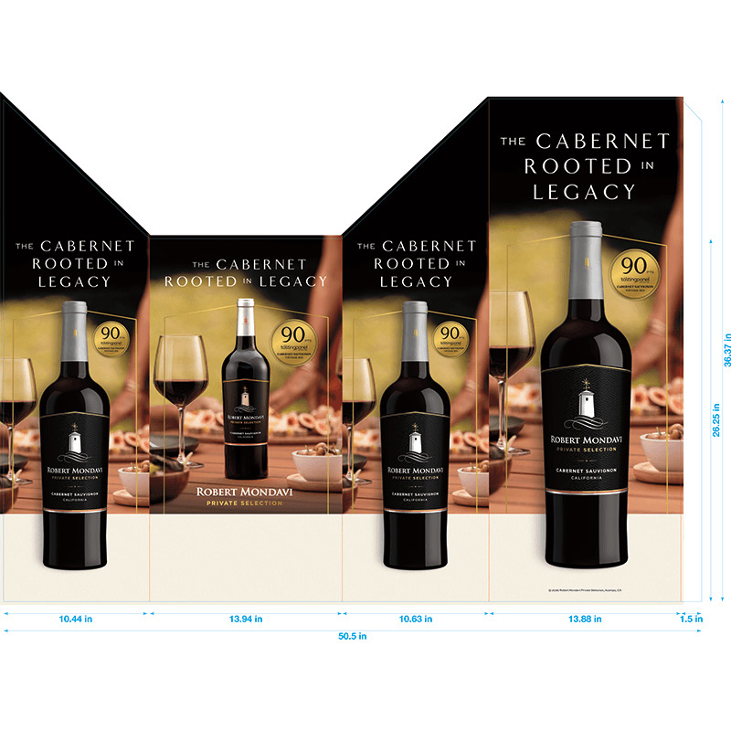 Robert Mondavi Private Selection 2026 Flow Case Sleeve - Cabernet Sauvignon