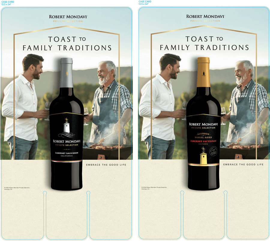 Robert Mondavi Private Selection Father's Day Case Card