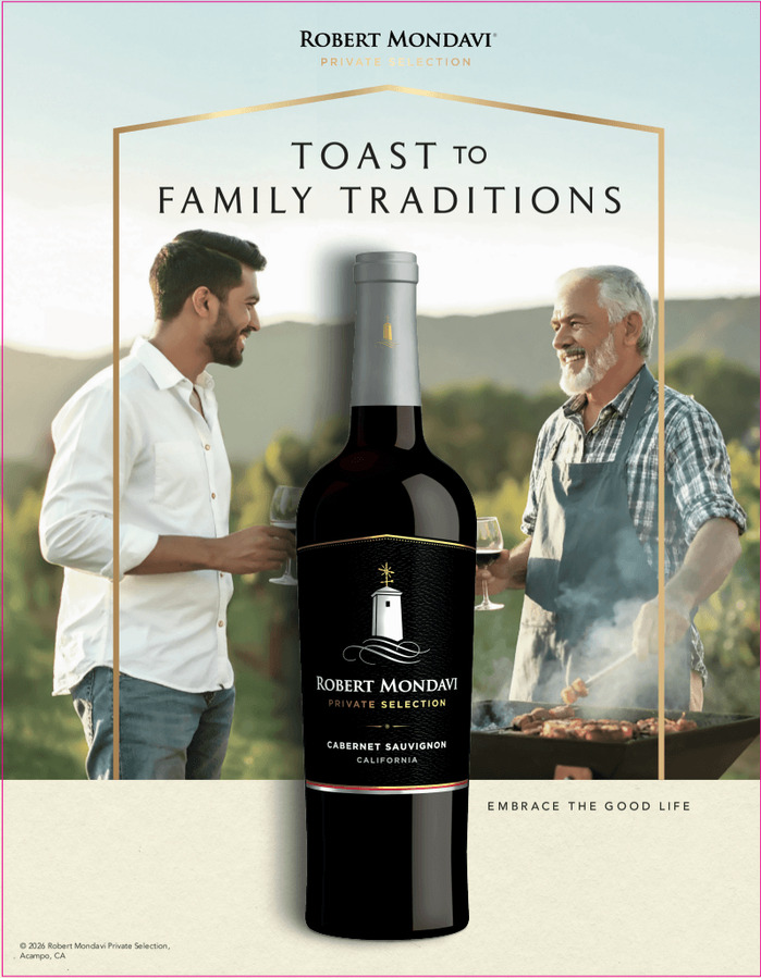 Robert Mondavi Private Selection Father's Day Header Card