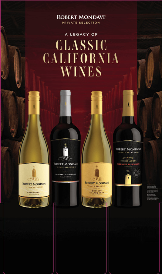 Robert Mondavi Private Selection Flow Case Card- Family Shot