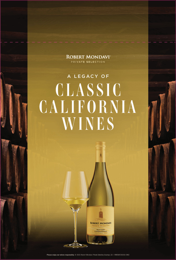 Robert Mondavi Private Selection Flow Case Talker - Buttery Chardonnay