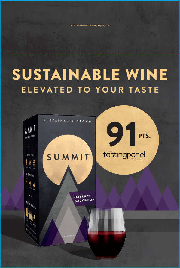 Summit Flow 2026 Double Sided Case Talker - Cabernet Sauvignon and Red Blend