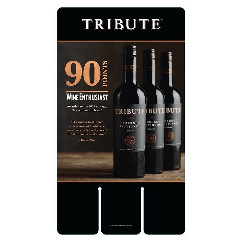 Tribute Quality Scores Case Card - Cabernet Sauvignon