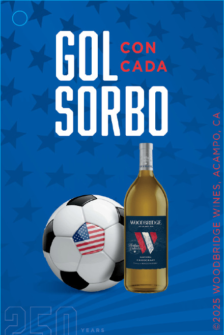 Woodbridge World Cup Spanish POS String Bottle Necker