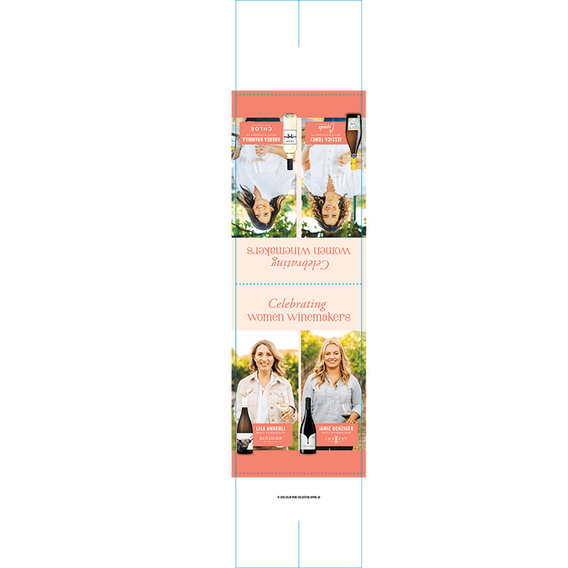 Multibrand Women in Wine Table Tent - Cupcake and Chloe