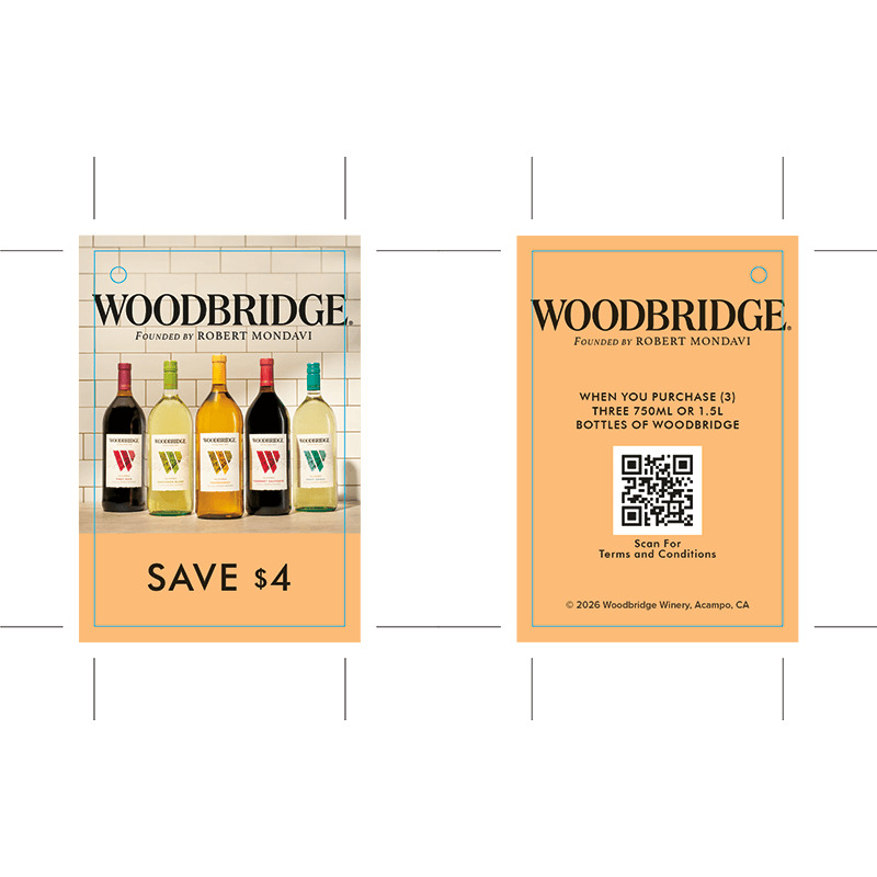 Woodbridge 2026 Flow Black String Bottle Necker