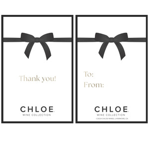 Chloe Thank You Bottle Necker