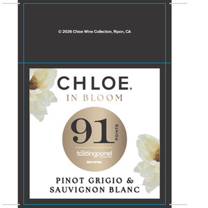 Chloe in Bloom 91 Points Shelf Talker