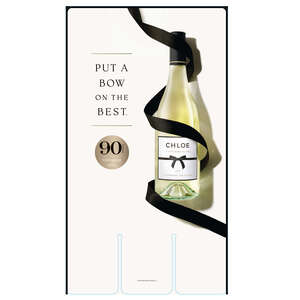 Chloe Put A Bow on the Best Case Card 13.5 x 24 - 90 Pt - Sauv Blanc Consolidator Inventory