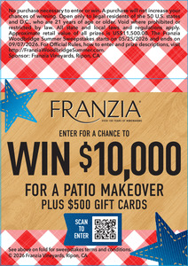 Franzia Summer-Great American BBQ Shelf Talker